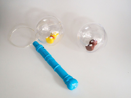 Баблс мини с игрушкой, свет H2307