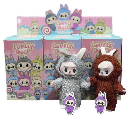 Кукла LABUBU THE MONSTERS на подвесе 15 см.