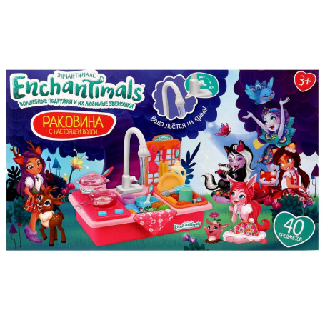 Игровой набор ЭНЧАНТИМАЛС раковина, вода, кор.40,5*24,8*11,5см ИГРАЕМ ВМЕСТЕ в кор.2*9шт
