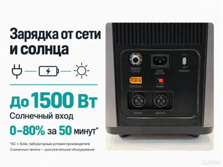 Портативная зарядная станция Gendome Home 3000 