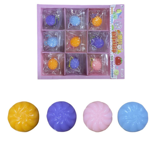 Игрушка антистресс хинкали, 3см.