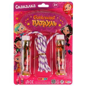 Скакалка СКАЗОЧНЫЙ ПАТРУЛЬ на блистере ИГРАЕМ ВМЕСТЕ в кор.2*120шт