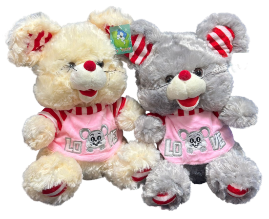 Мягкая игрушка МЫШКА 30cm